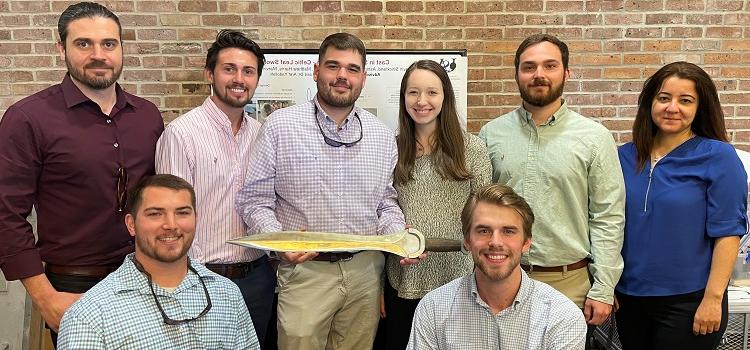 The Steel Founders Society of America hosted the 2022 "Cast in Steel" national competition in Columbus, Ohio. The University of South Alabama, College of Engineering had a team of Mechanical Engineering majors that competed.